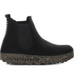 Asportuguesas Men's CAIA Chelsea Ankle Boot Slippers - Black