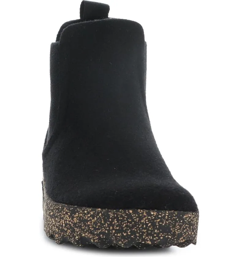 Asportuguesas Men's CAIA Chelsea Ankle Boot Slippers - Black