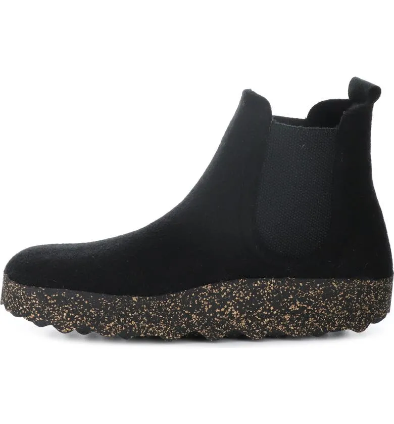 Asportuguesas Men's CAIA Chelsea Ankle Boot Slippers - Black