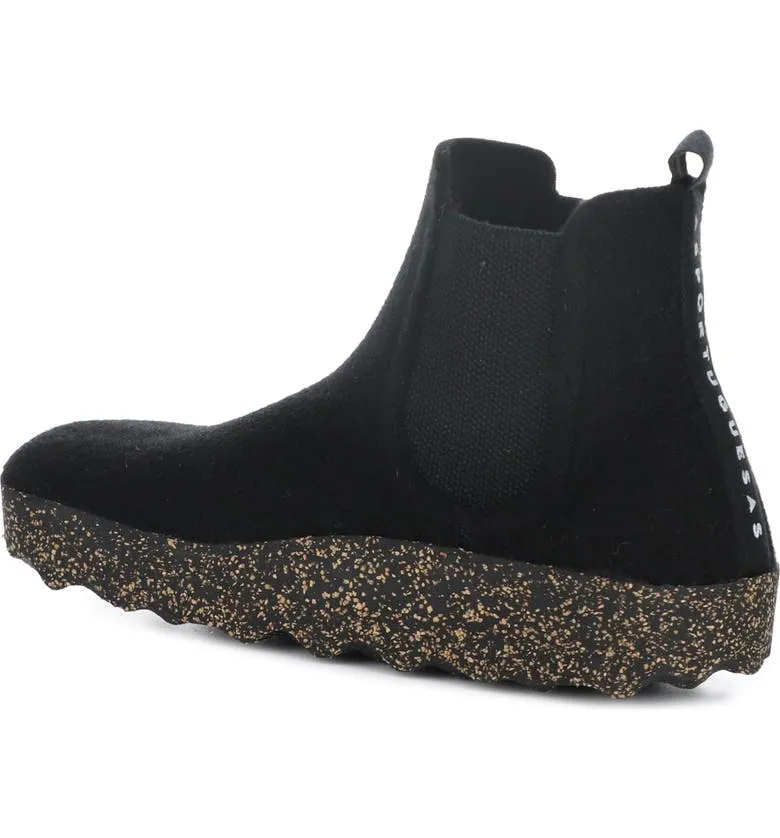 Asportuguesas Men's CAIA Chelsea Ankle Boot Slippers - Black