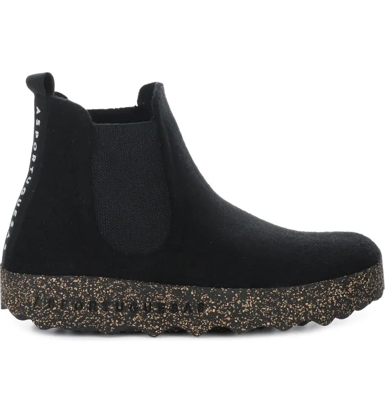 Asportuguesas Men's CAIA Chelsea Ankle Boot Slippers - Black