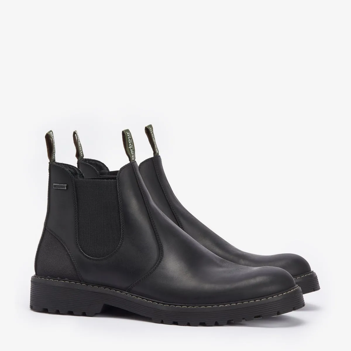 Barbour Patton Men's Chelsea Boots | Black