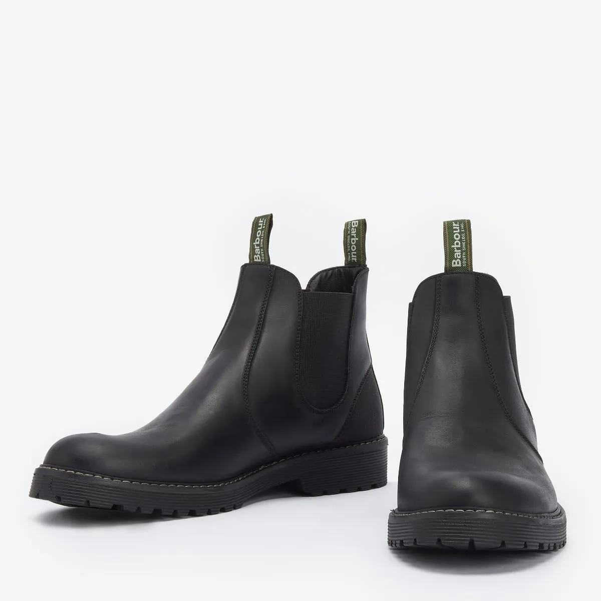 Barbour Patton Men's Chelsea Boots | Black