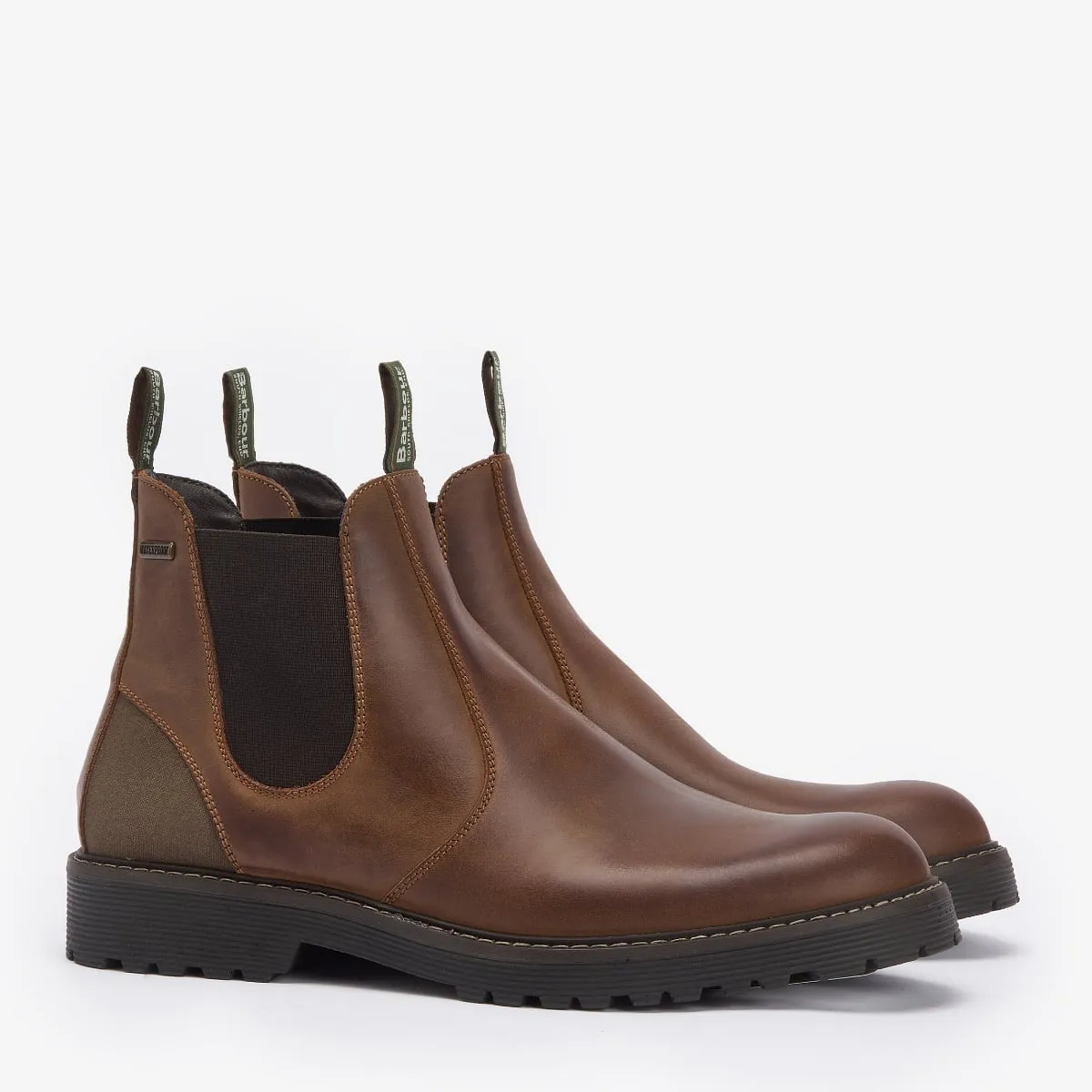 Barbour Patton Men's Chelsea Boots | Teak