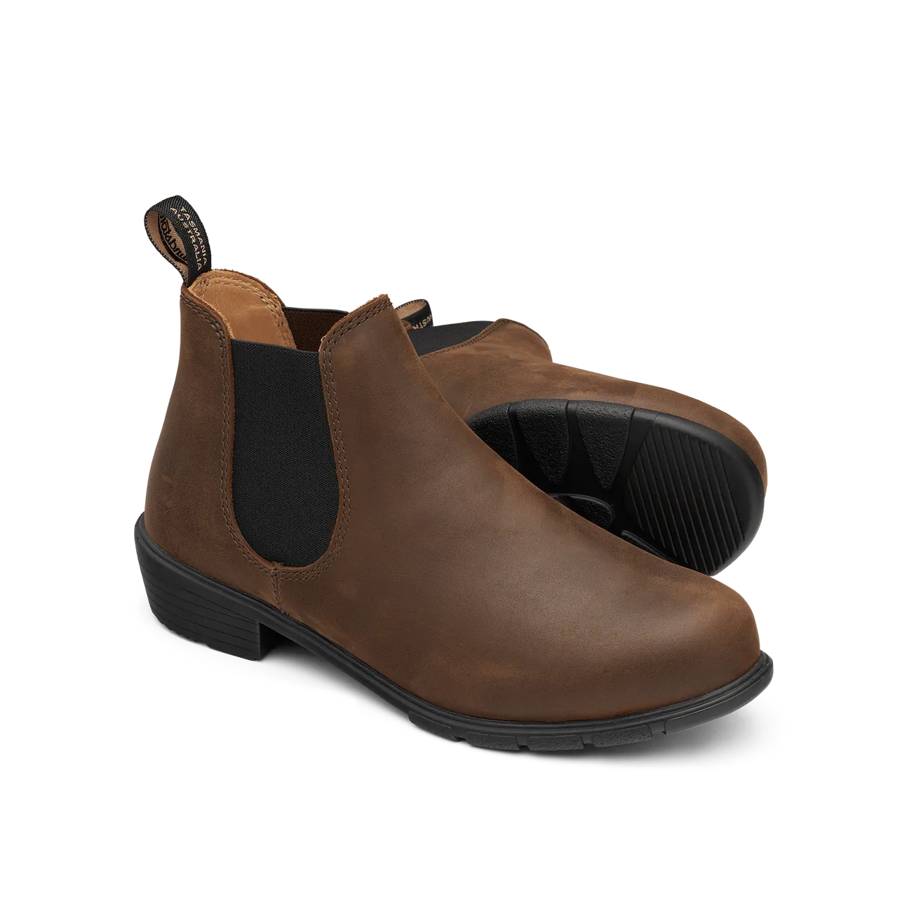 Blundstone Women's Low Heel Boots 1970- Antique Brown