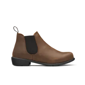 Blundstone Women's Low Heel Boots 1970- Antique Brown