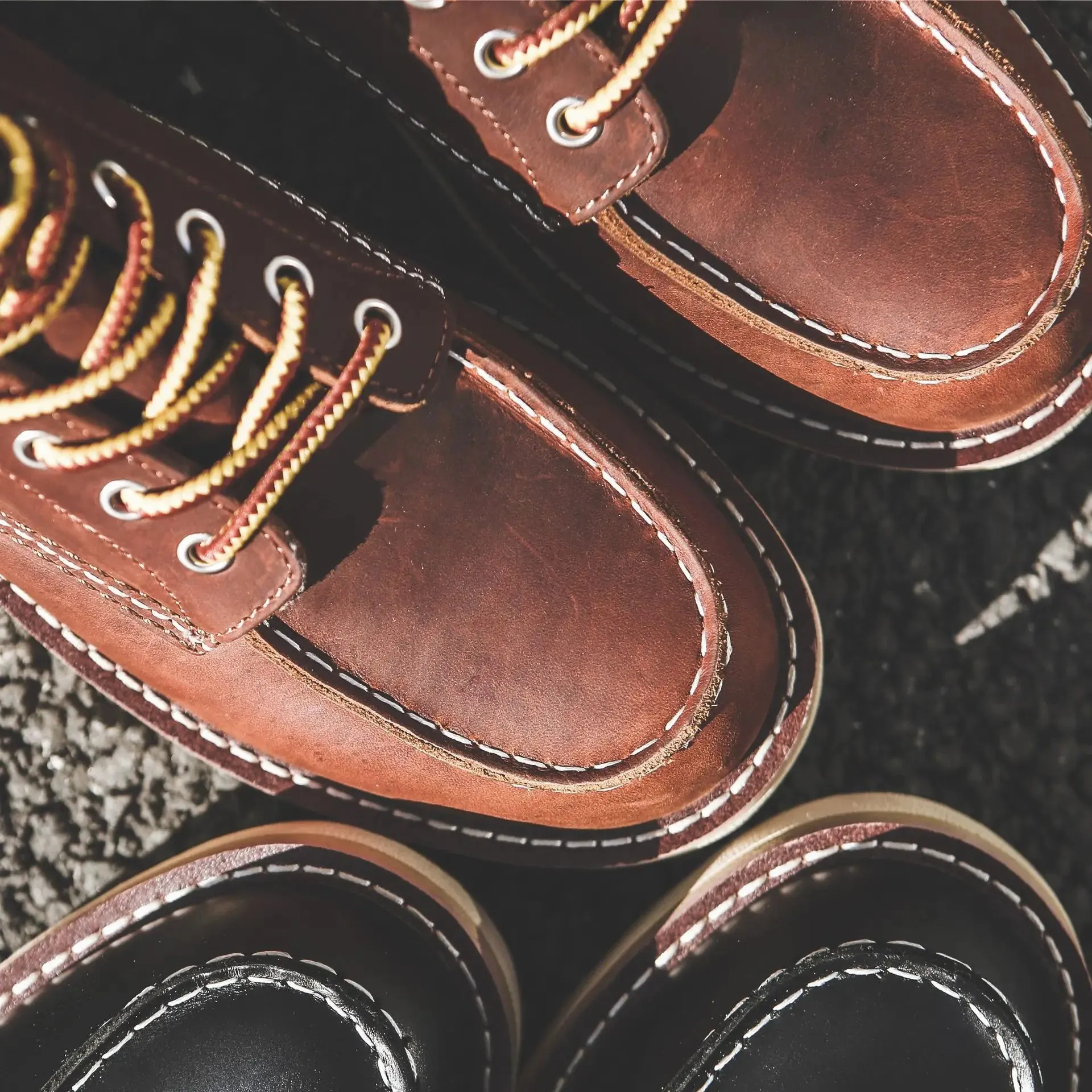 Boots: Genuine Leather Boots. Spring thru Winter. Casual / Work Boot. Round / Square Toe. Various colors