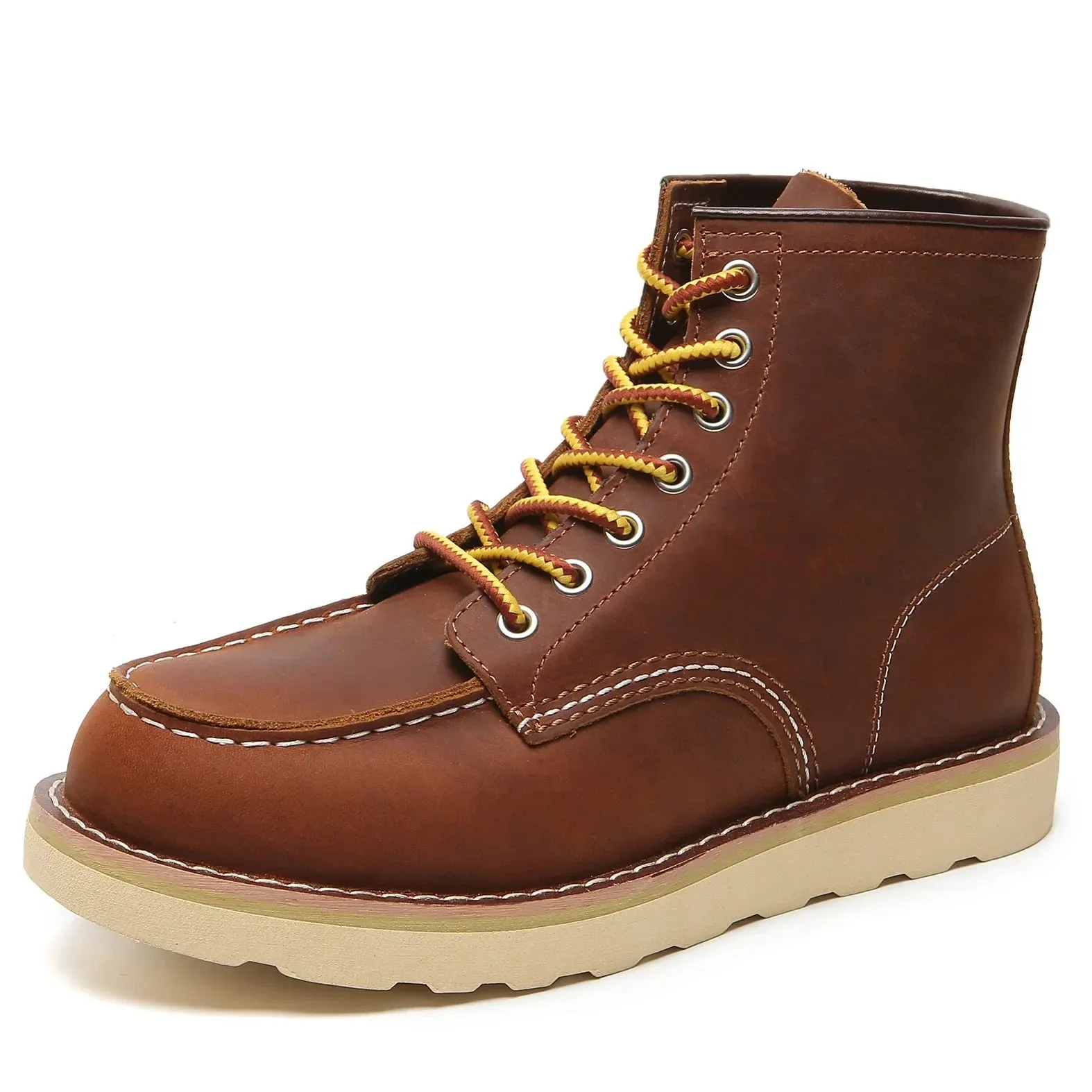 Boots: Genuine Leather Boots. Spring thru Winter. Casual / Work Boot. Round / Square Toe. Various colors