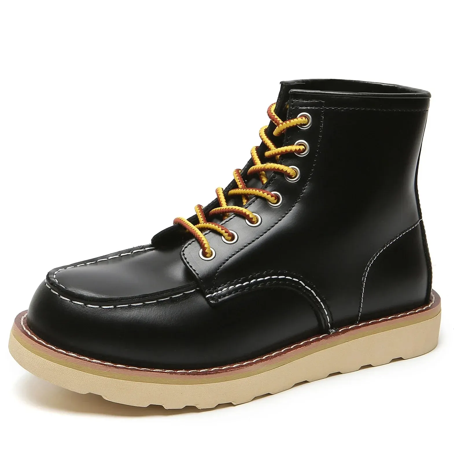 Boots: Genuine Leather Boots. Spring thru Winter. Casual / Work Boot. Round / Square Toe. Various colors
