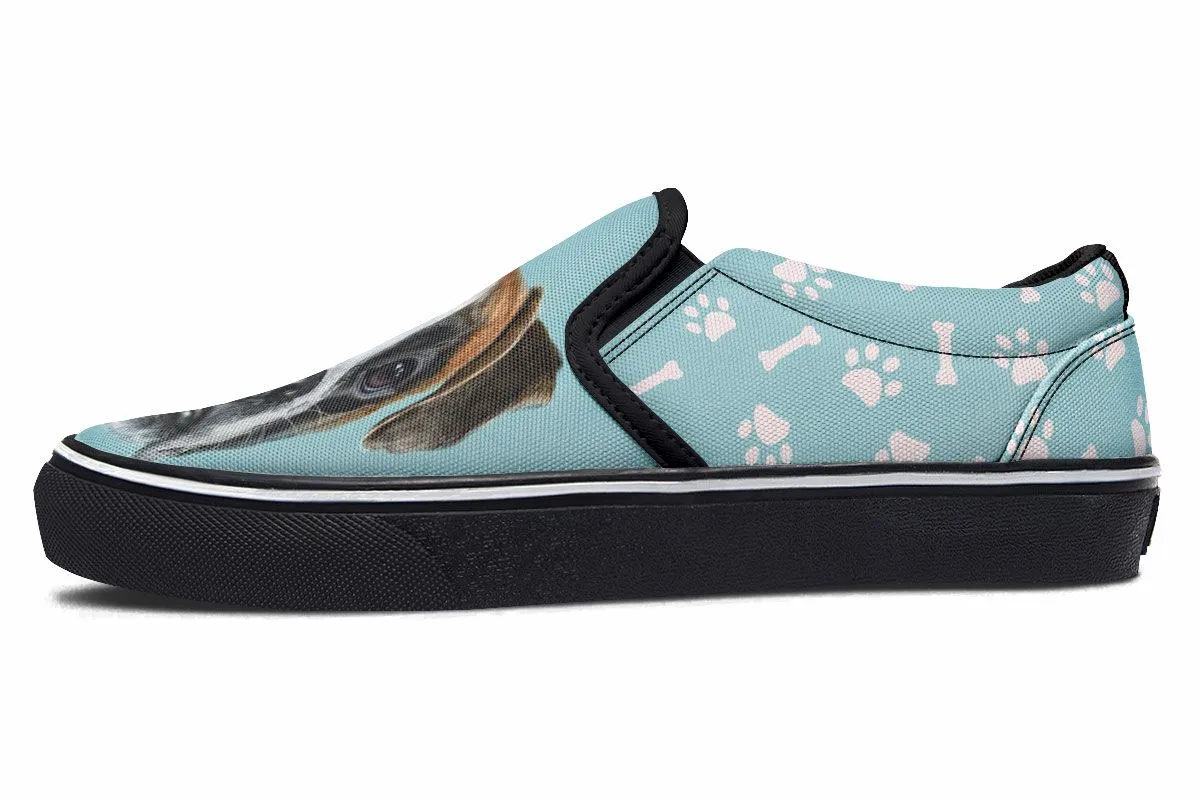 Boxer Puppy Slip-On Shoes