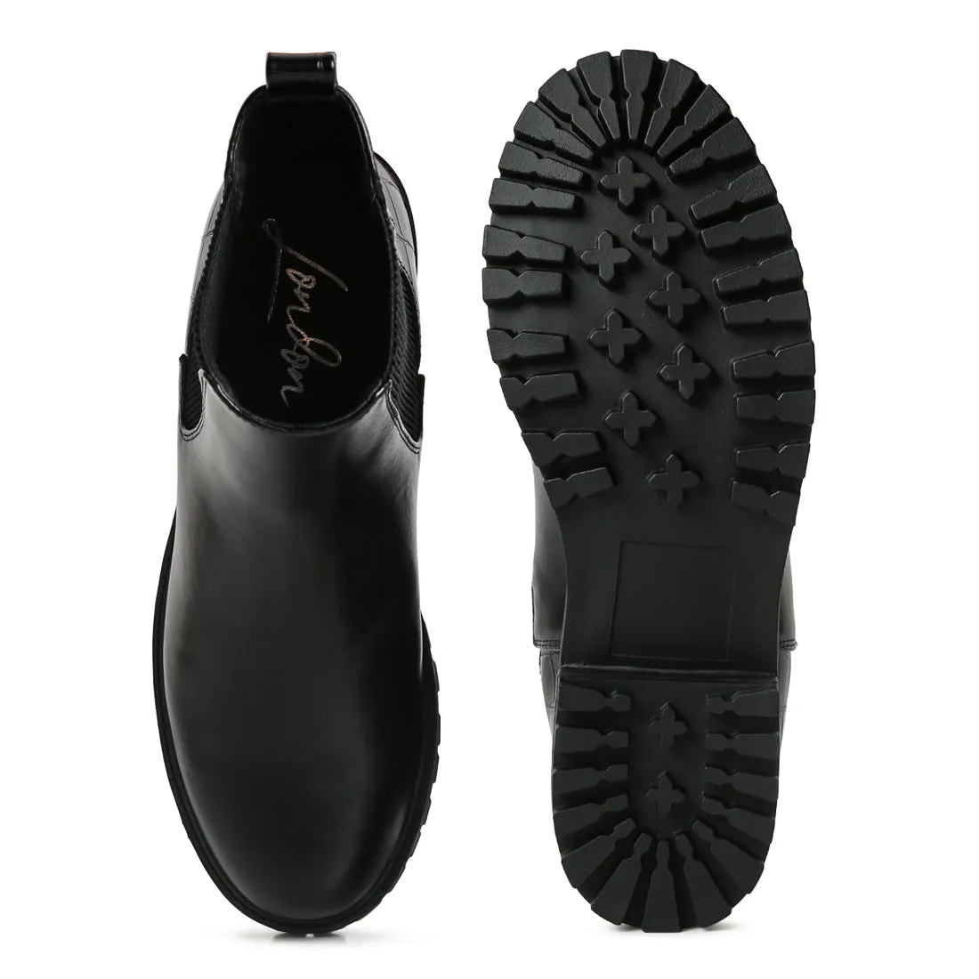 Croc Chelsea Boots