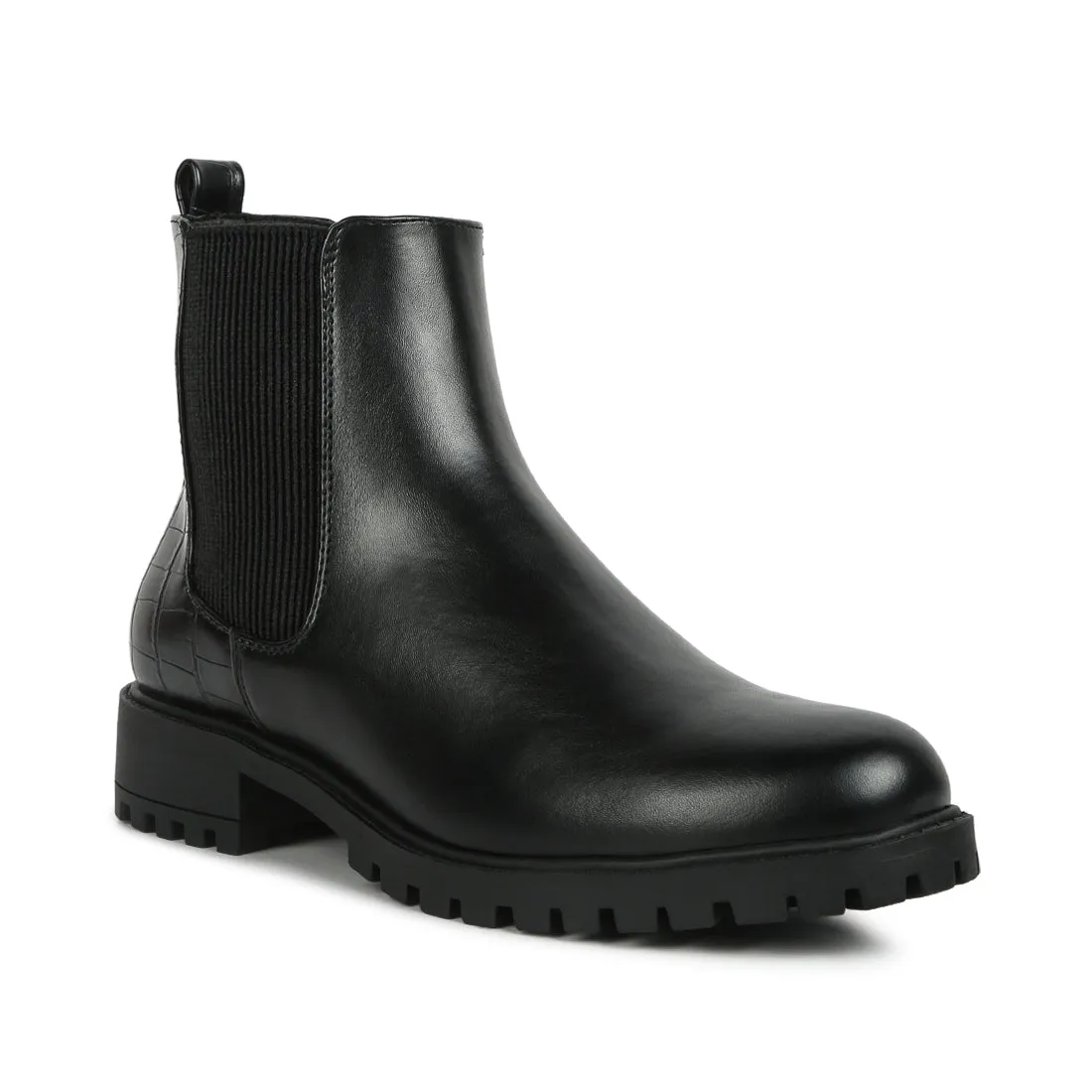 Croc Chelsea Boots