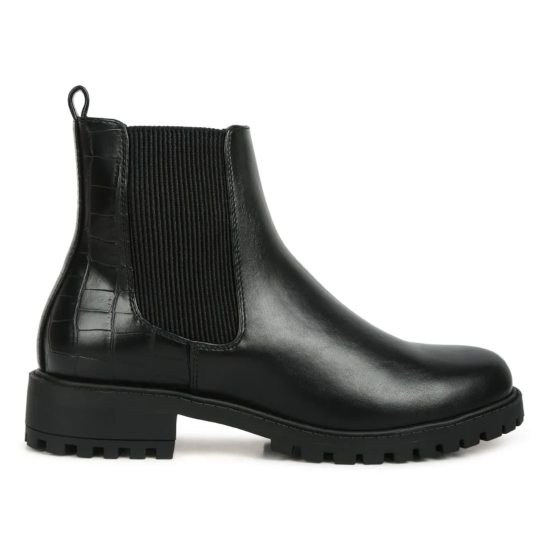 Croc Chelsea Boots