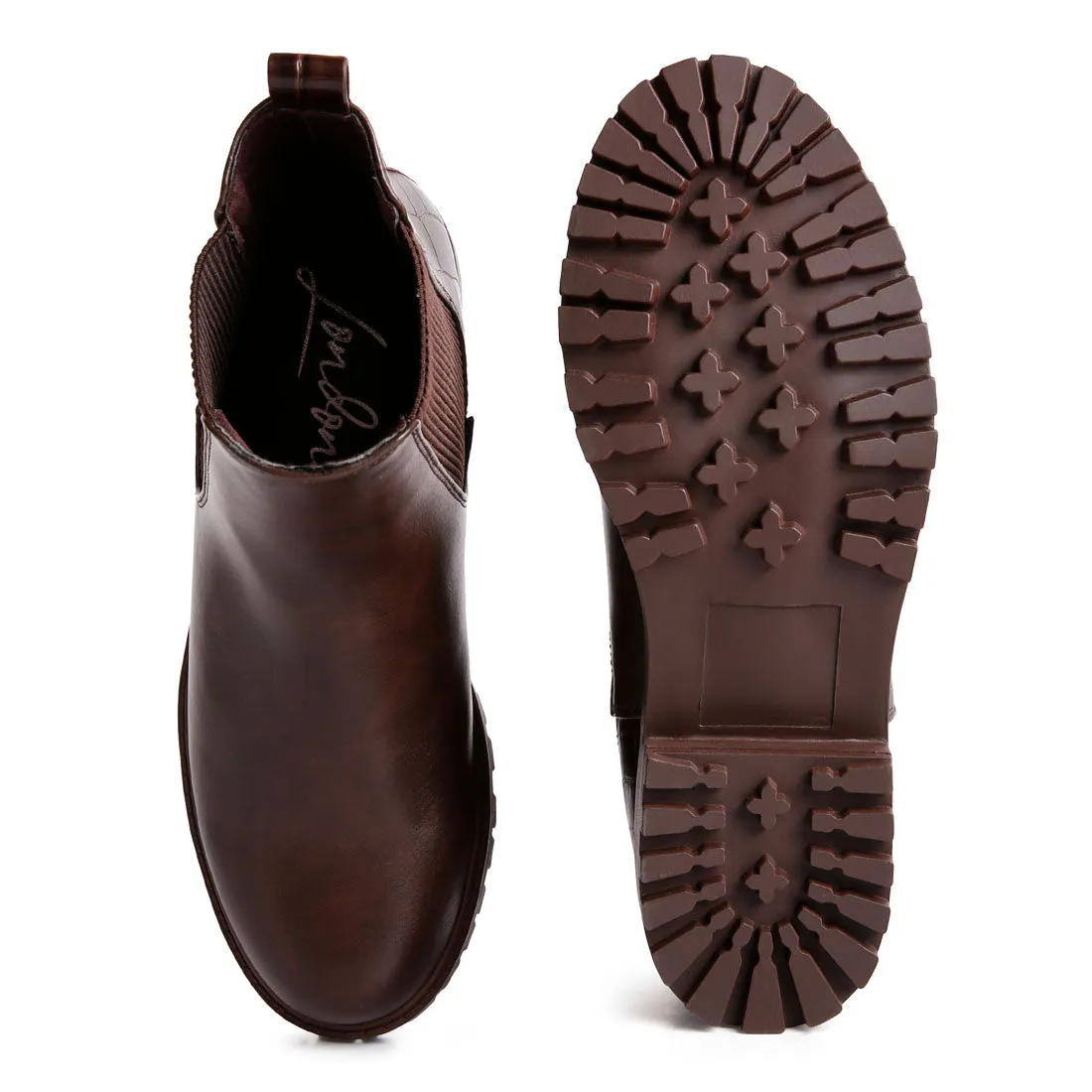 Croc Chelsea Boots