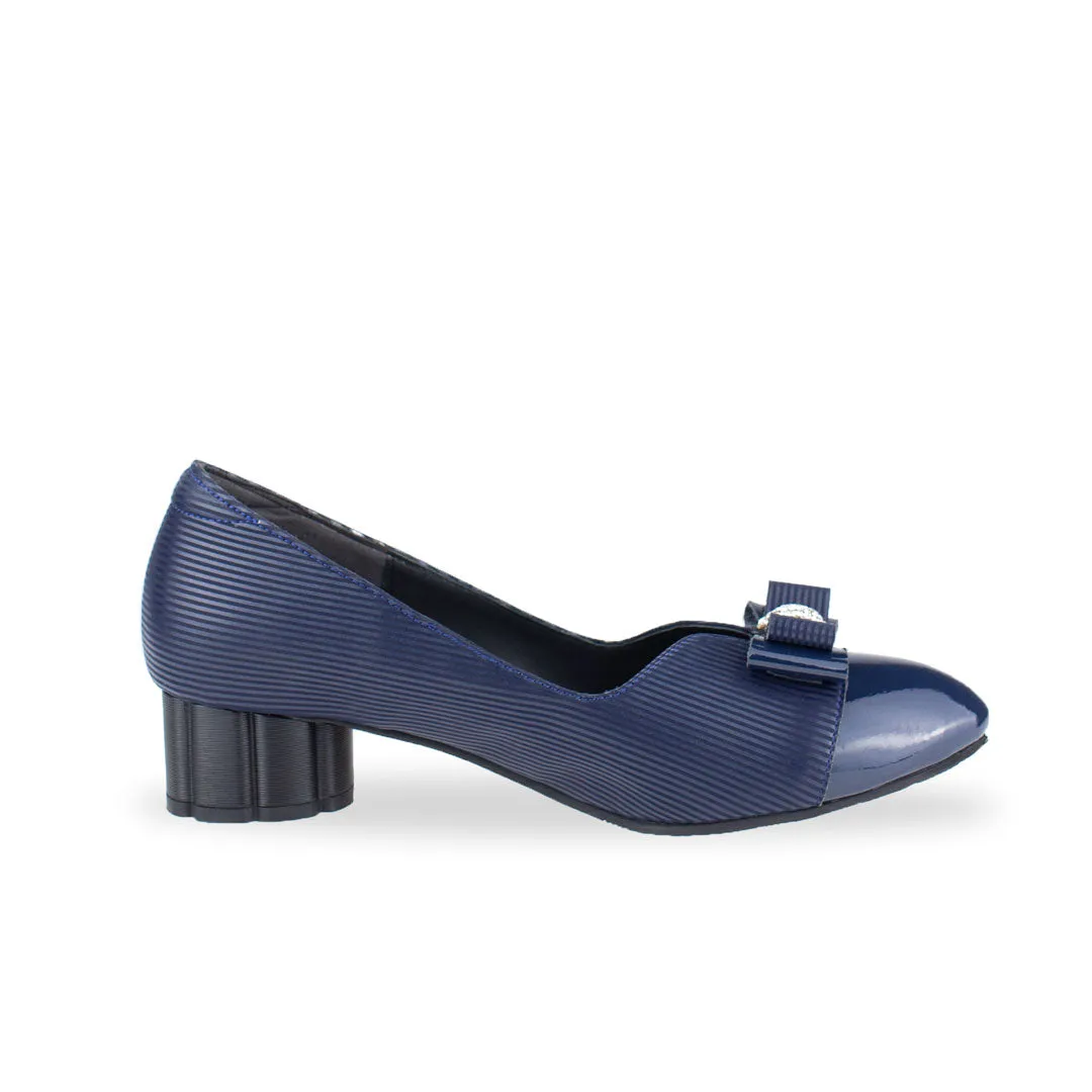 Diamond Rhinestone Low Heel Pumps 1.5"inch [Office Wear Series][ODD SIZES LEFT]