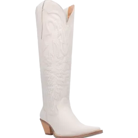 Dingo Women's Raisin Kane Western Boot in White
