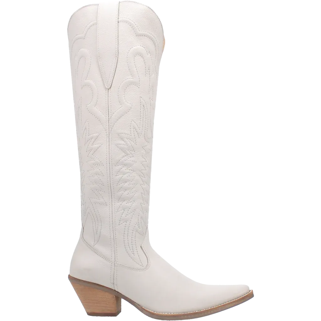 Dingo Women's Raisin Kane Western Boot in White