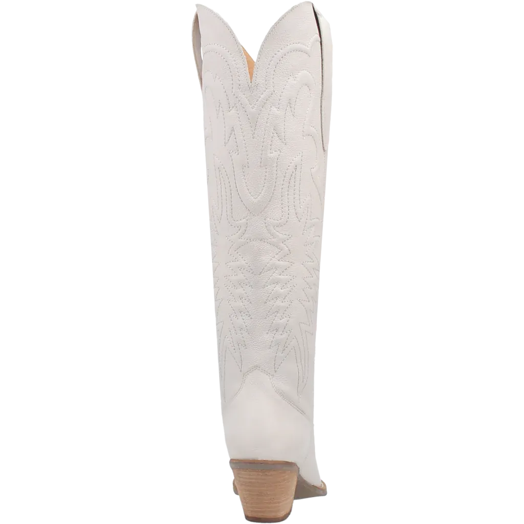 Dingo Women's Raisin Kane Western Boot in White