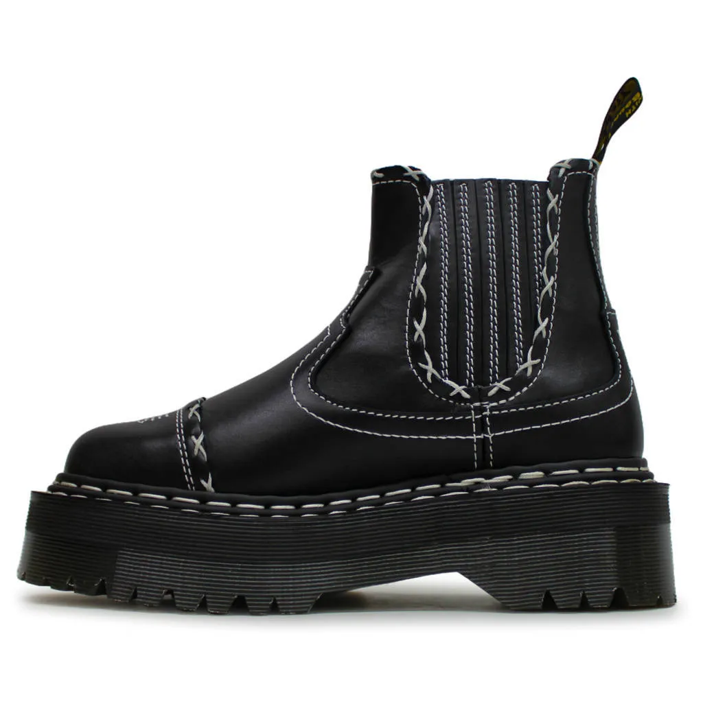 Dr. Martens 2976 Quad Strap Wanama Leather Unisex Ankle Chelsea Boots