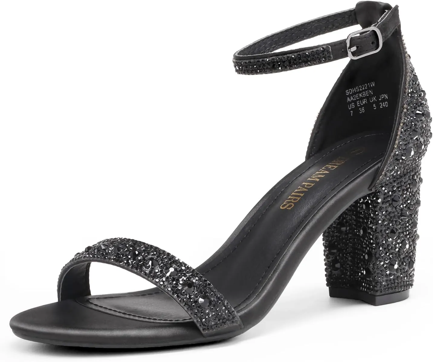 EM Women's Chunk Low Heel Pump