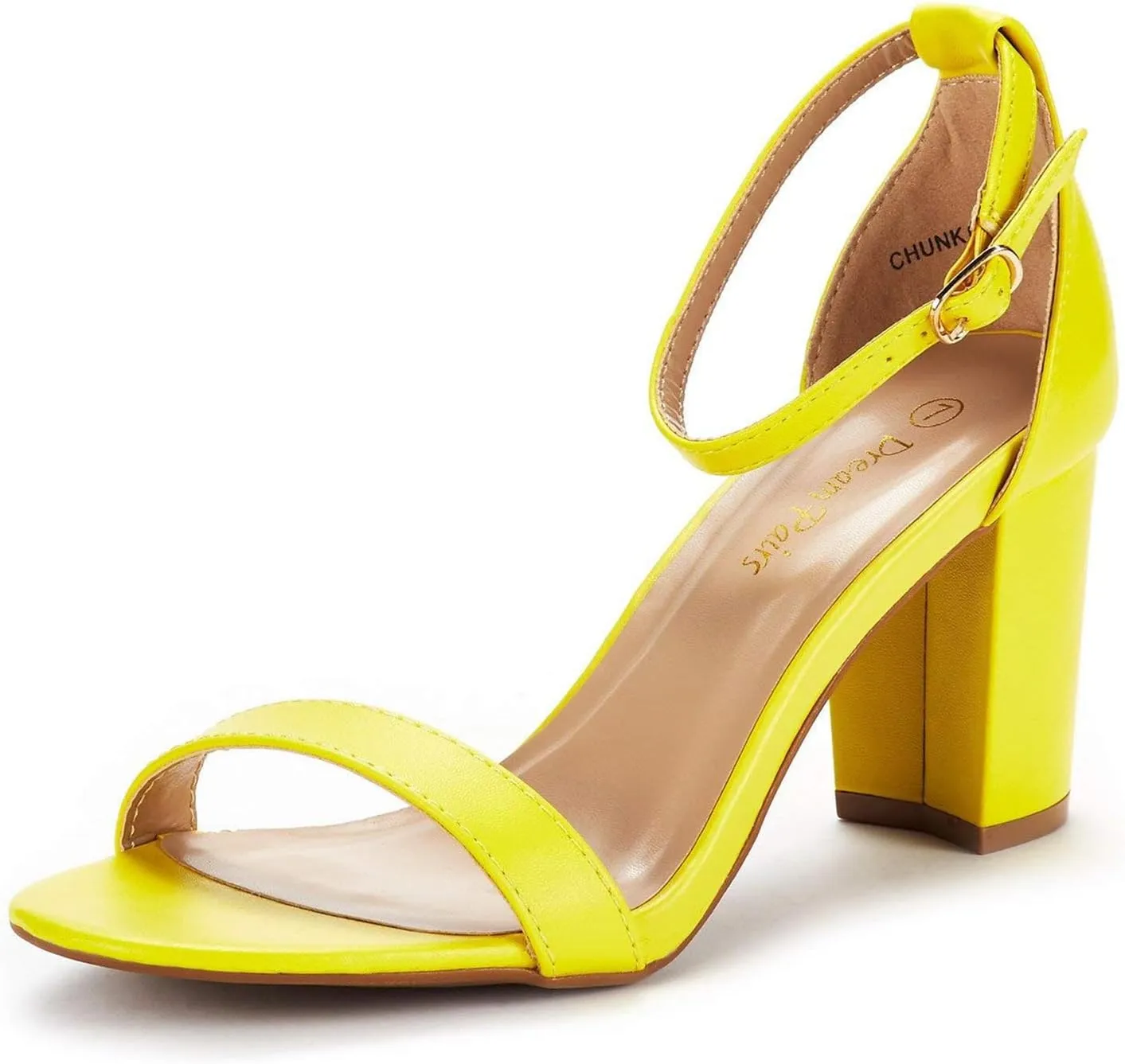 EM Women's Chunk Low Heel Pump