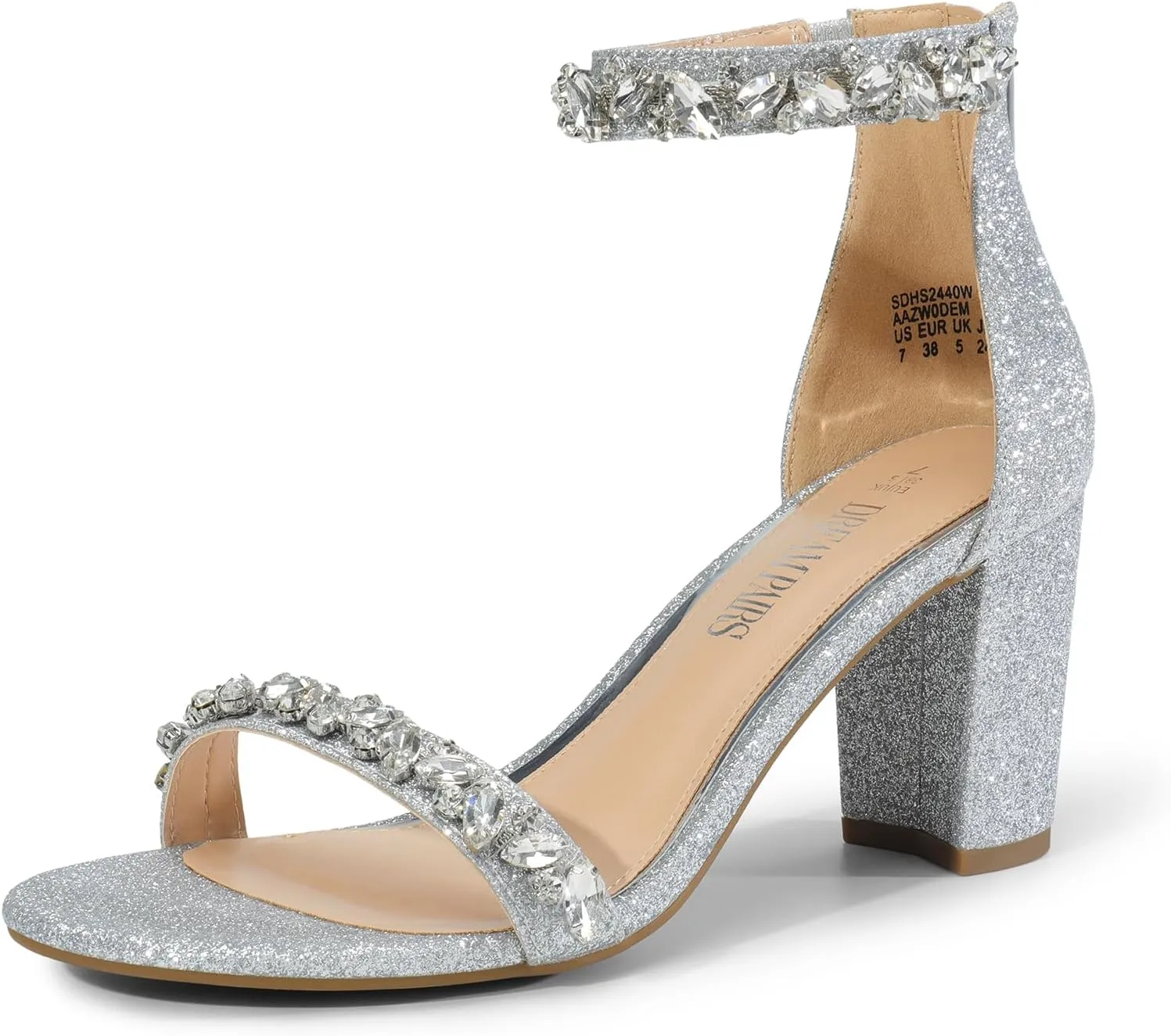 EM Women's Chunk Low Heel Pump