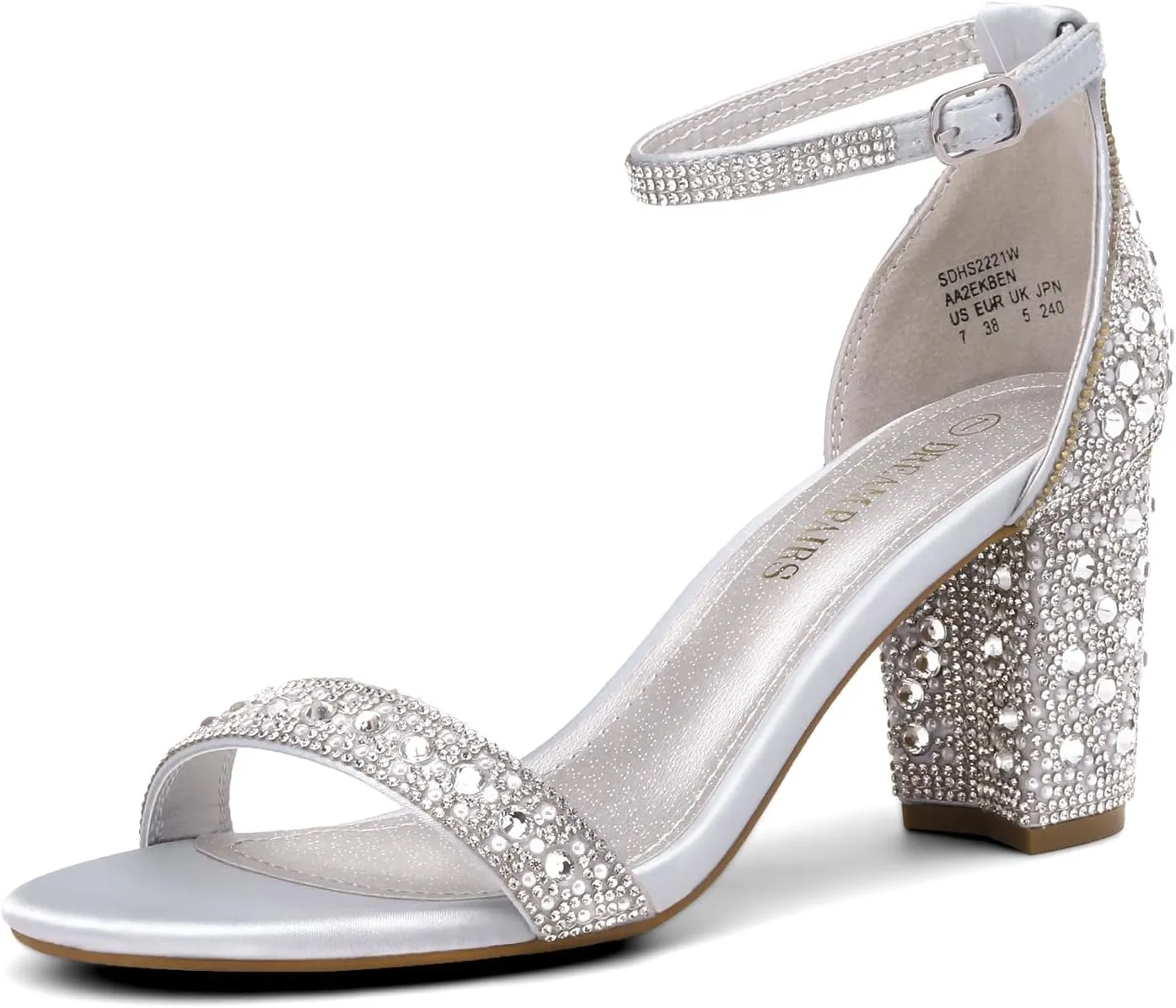 EM Women's Chunk Low Heel Pump