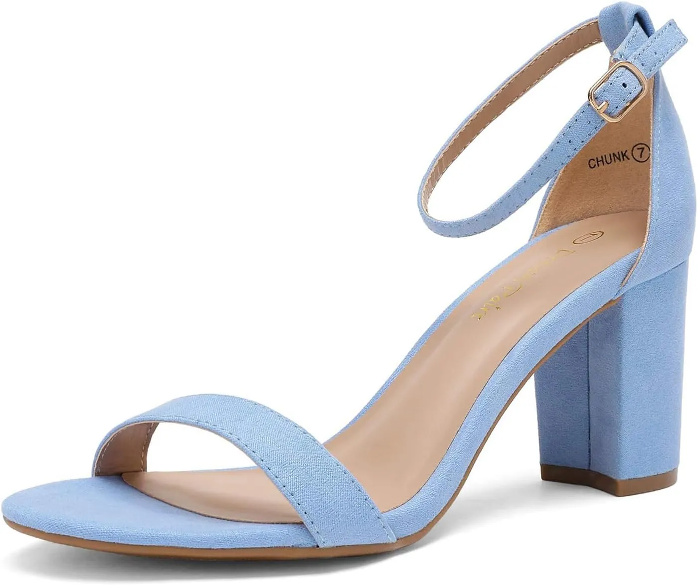 EM Women's Chunk Low Heel Pump