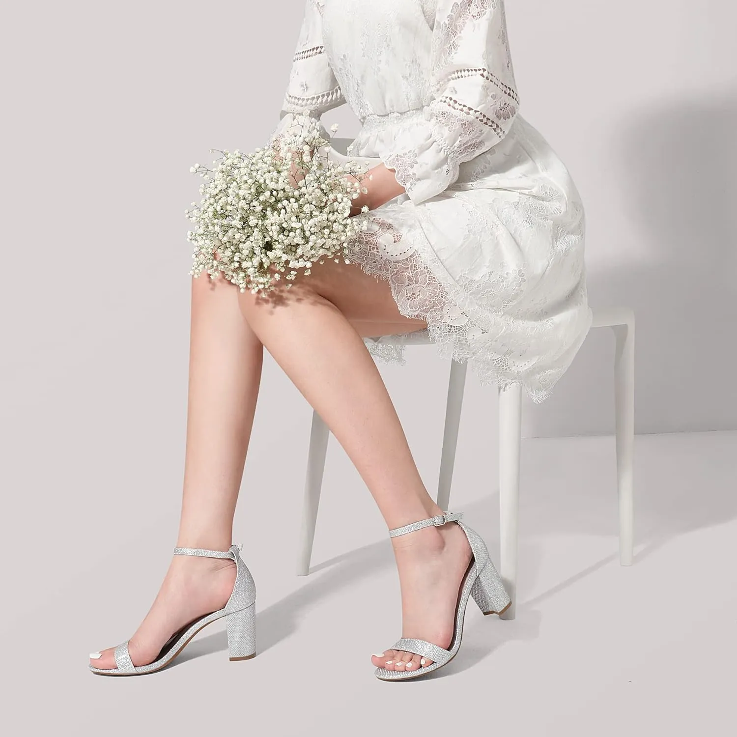 EM Women's Chunk Low Heel Pump