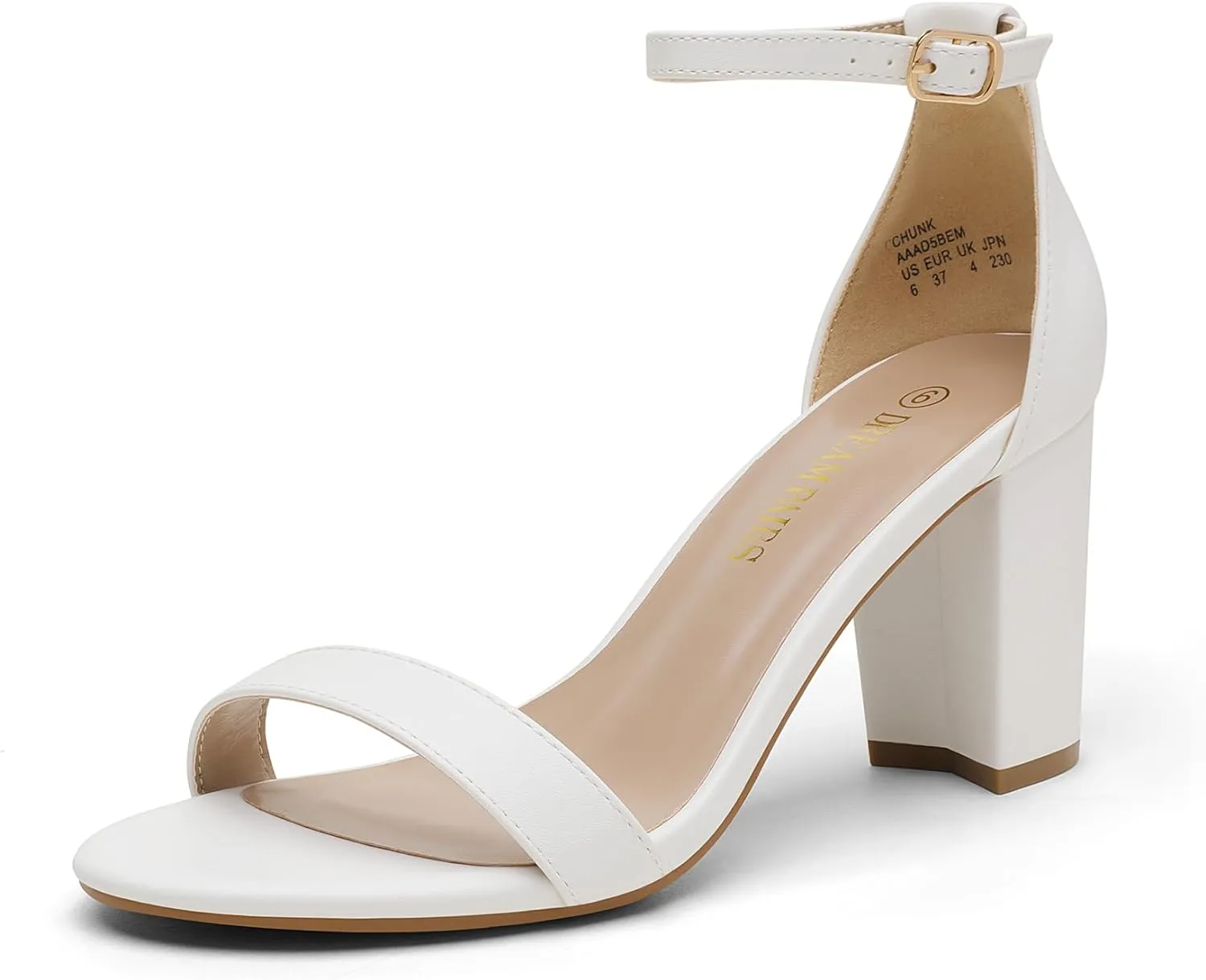 EM Women's Chunk Low Heel Pump