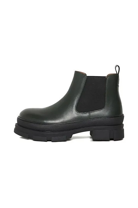 Ichi Women's Jemma Leather Chelsea Ankle Boot-Duffel Bag