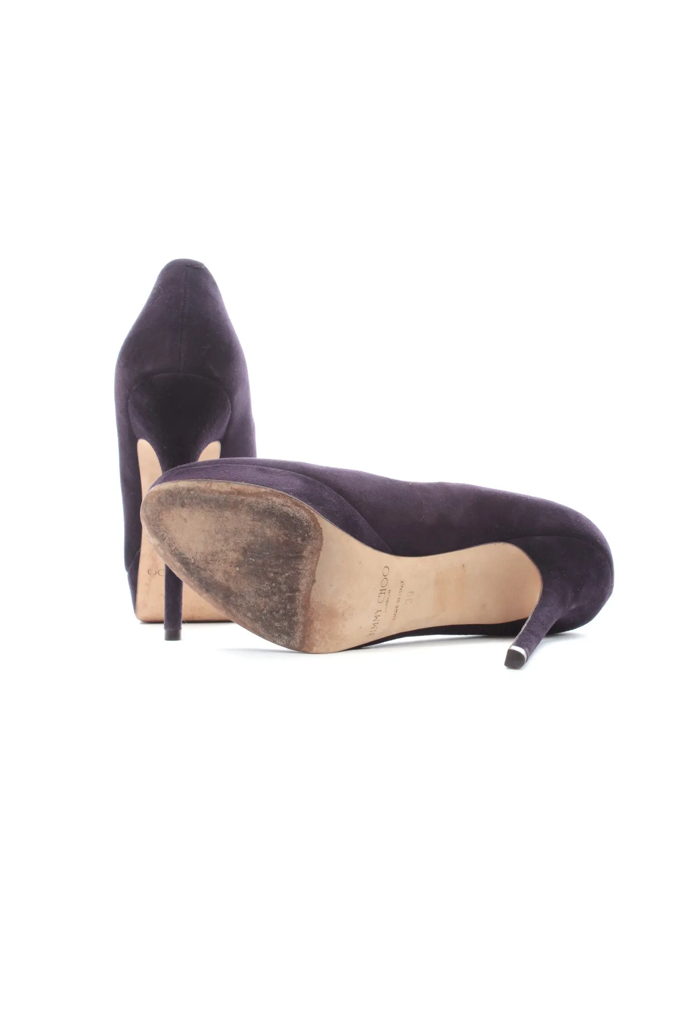 Jimmy Choo 'Cosmic' Suede Platform Pumps