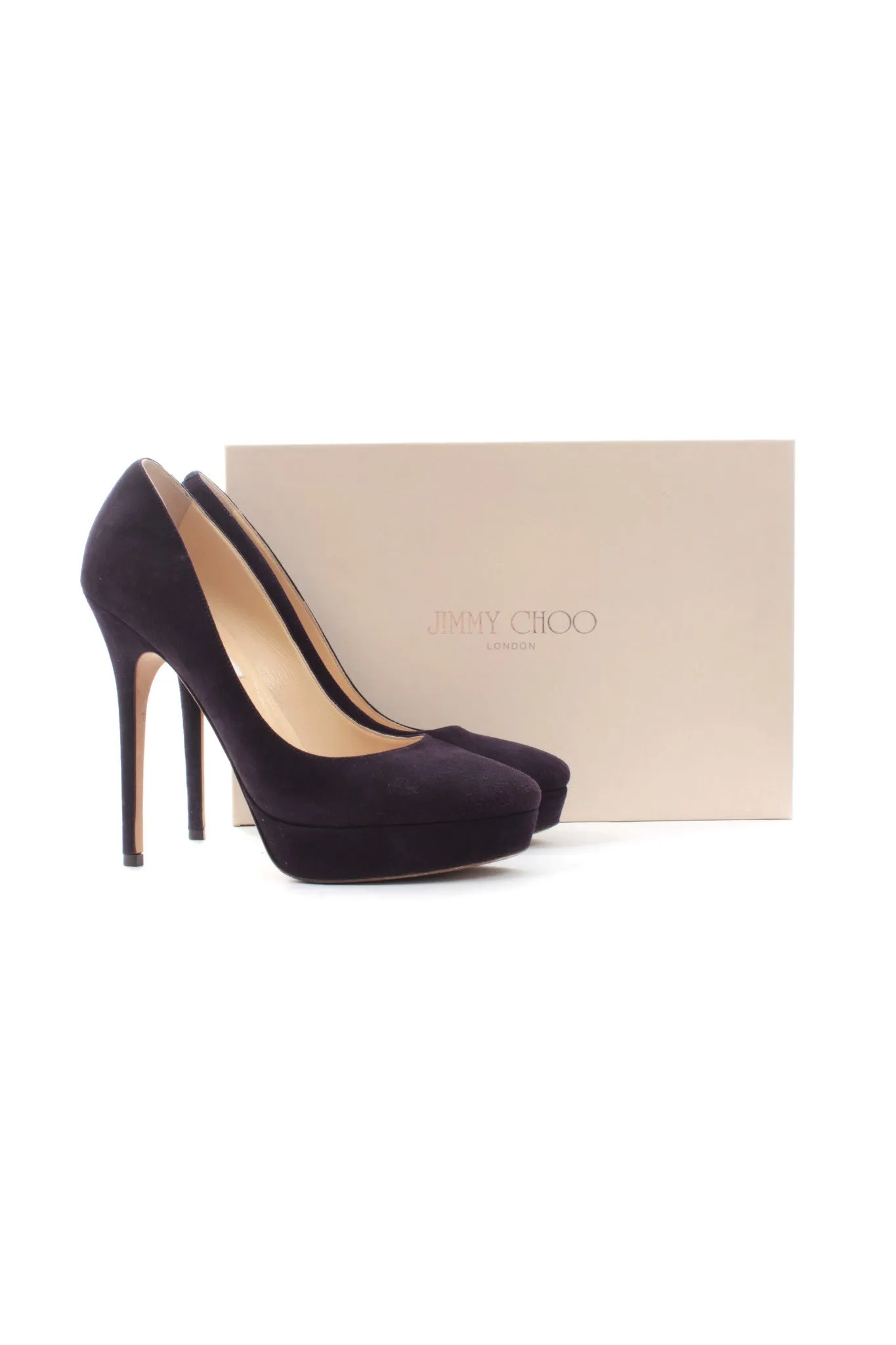 Jimmy Choo 'Cosmic' Suede Platform Pumps