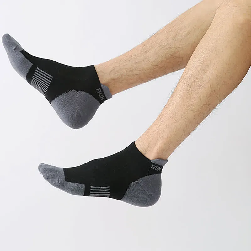 Plus Size Athletic Running Ankle Compression Socks(5 Pairs)