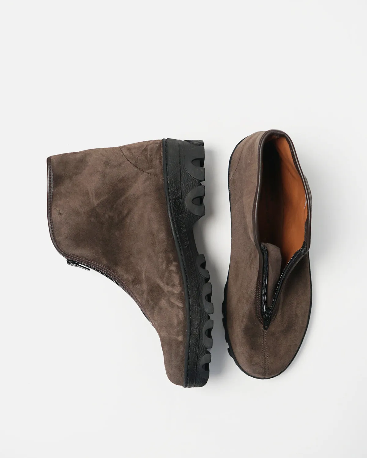Russian Military Boots 540SS / Choco Brown Suede