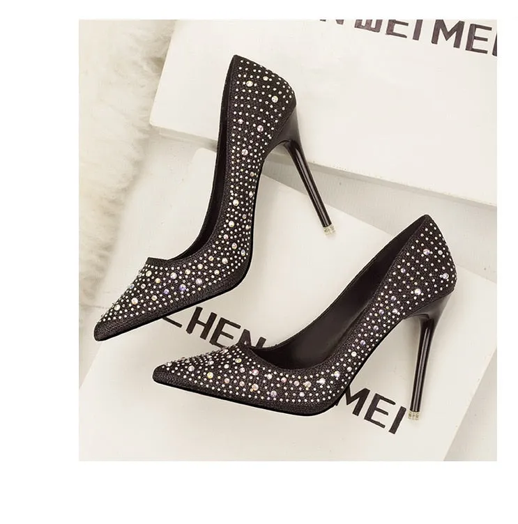 Sexy Rhinestone Heels (6 Styles To Choose From)