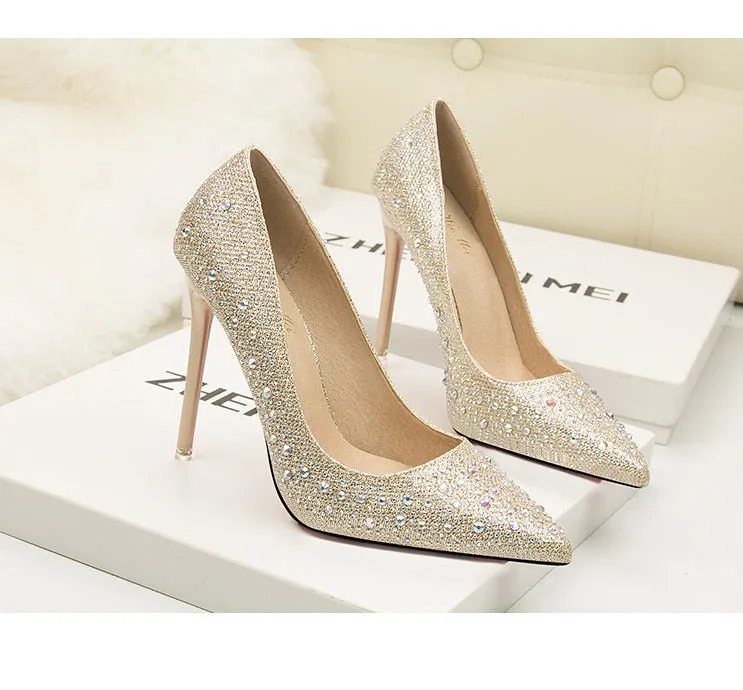 Sexy Rhinestone Heels (6 Styles To Choose From)