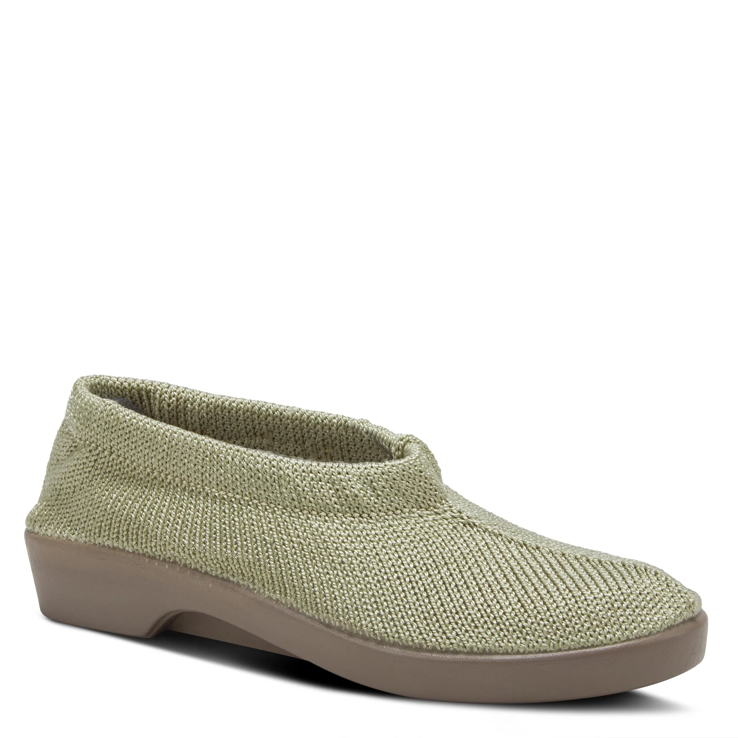Spring Step Shoes Tender Women’s Knitted Fabric Slip On Shoes