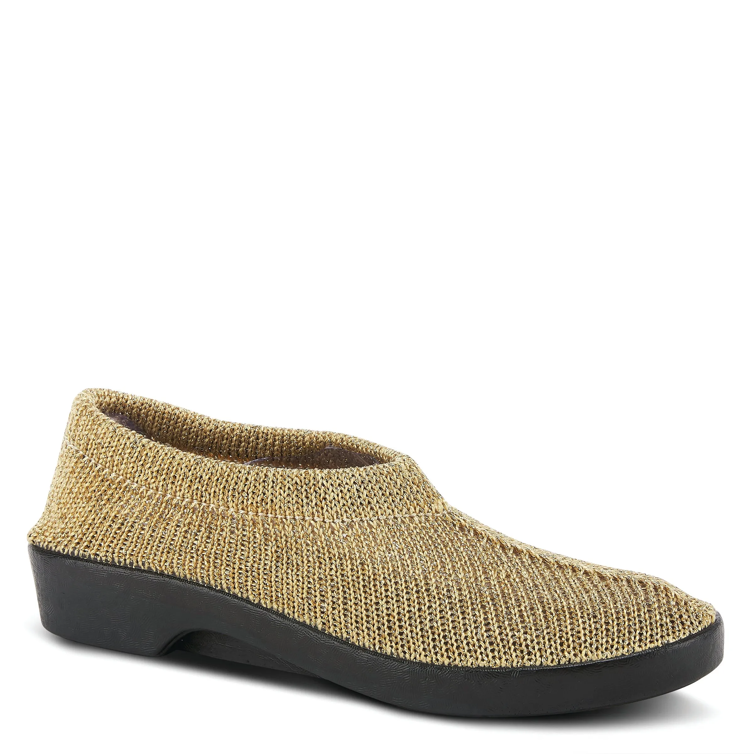 Spring Step Shoes Tender Women’s Knitted Fabric Slip On Shoes