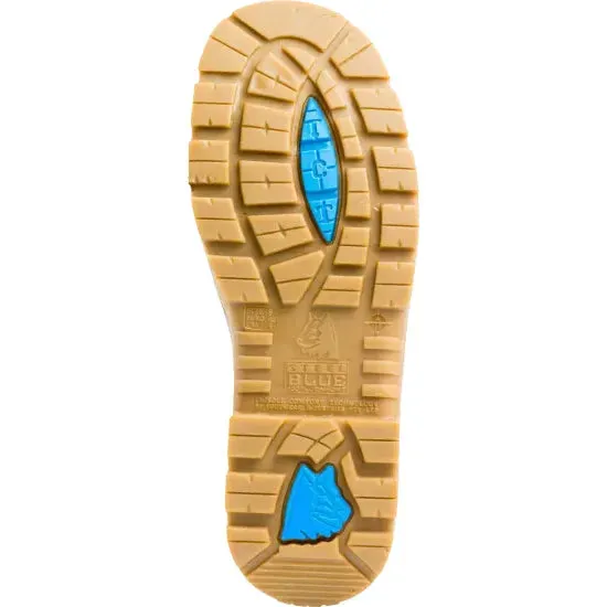 Steel Blue Wheat Southern Cross Spin-FX Steel Toe Cap Safety Boot With Scuff Cap (312630) (Pre-Order)