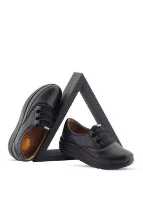 Women-s Black Orthopedic Heel Spur Light Walking Shoes