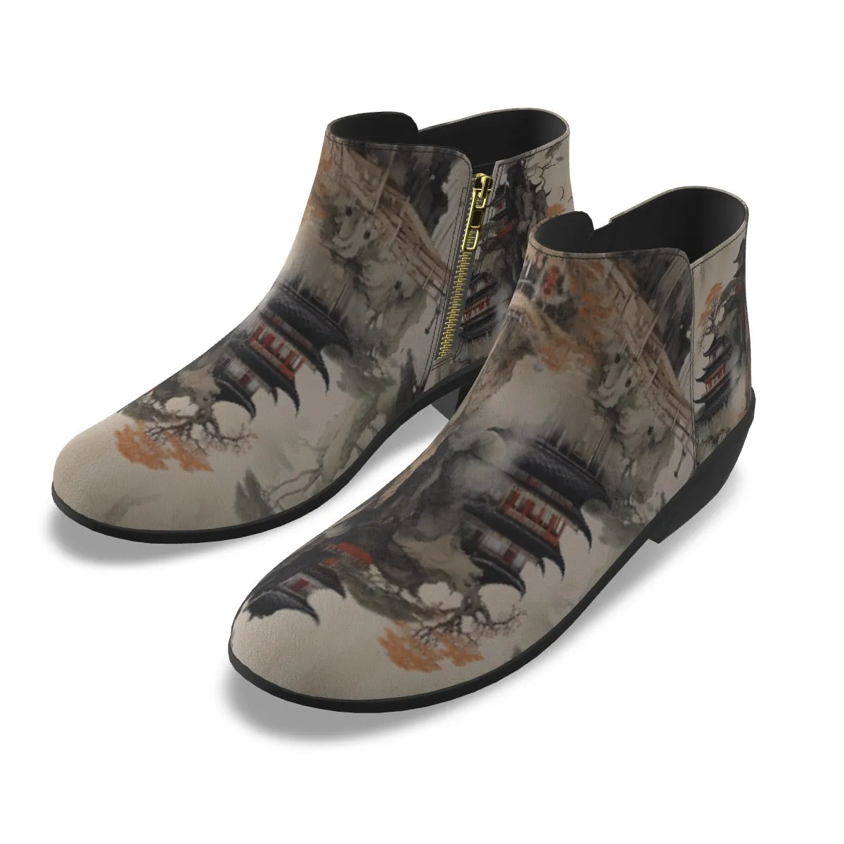 Women's Fashion Boots62 Asian print